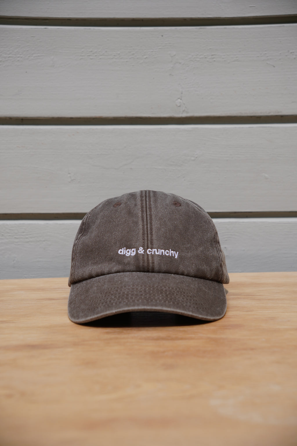 DÆSJ Caps – Digg & Crunchy Vintage Brun