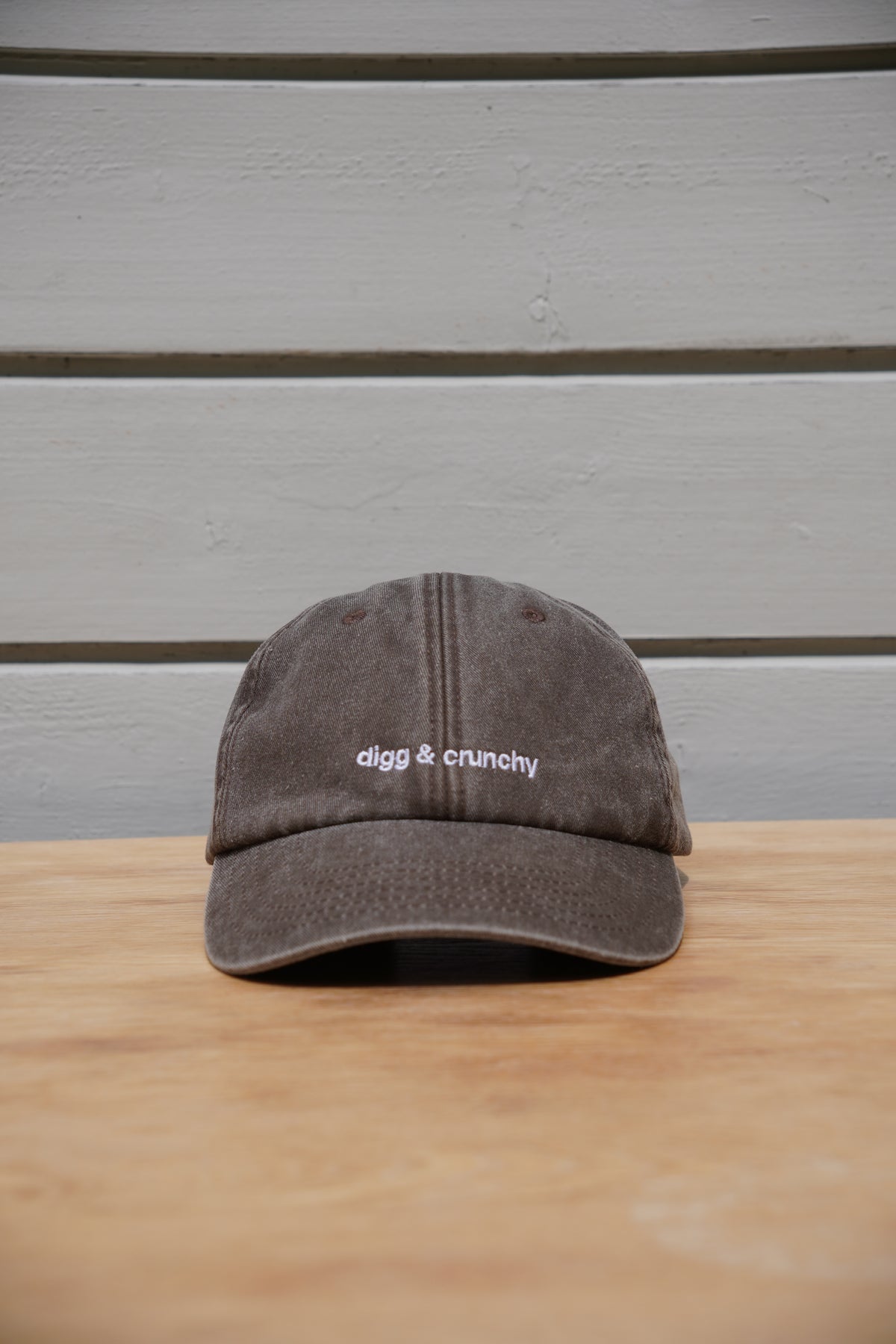 DÆSJ Caps – Digg & Crunchy Vintage Brun