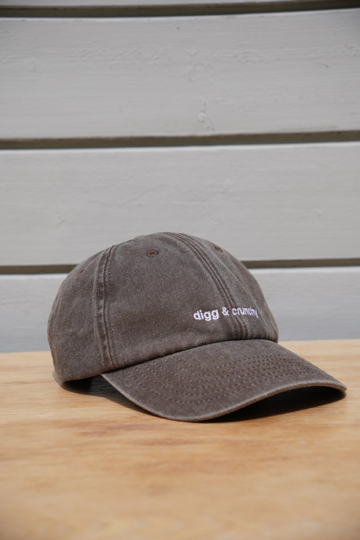 DÆSJ Caps – Digg & Crunchy Vintage Brun