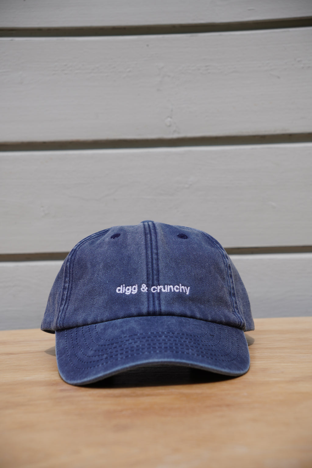 DÆSJ Caps – Digg & Crunchy Vintage Blå