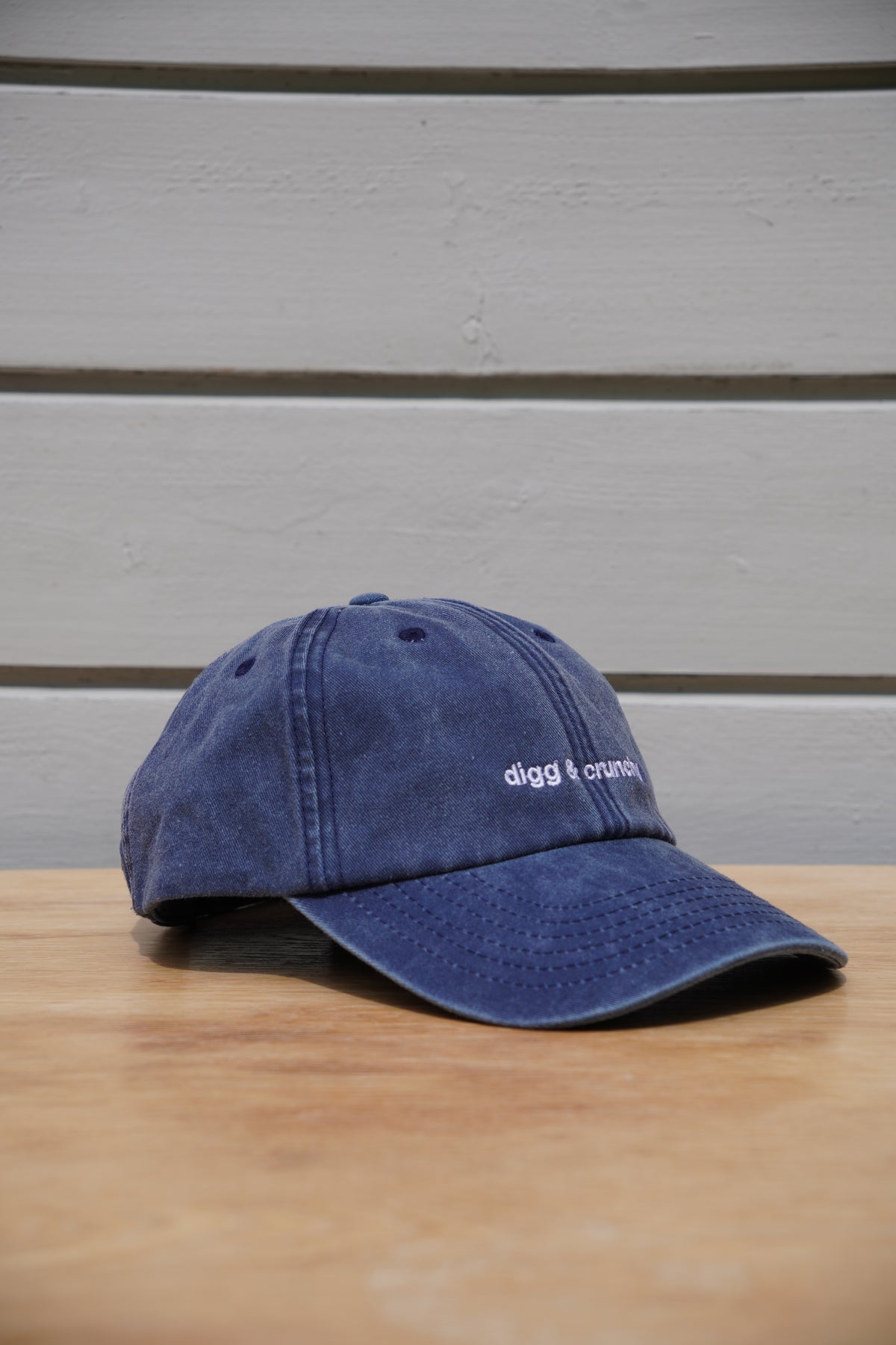 DÆSJ Caps – Digg & Crunchy Vintage Blå